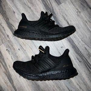 Adidas UltraBoost 4.0 ‘Triple Black Gold’ - US 5 WOMEN (US 4 MEN)